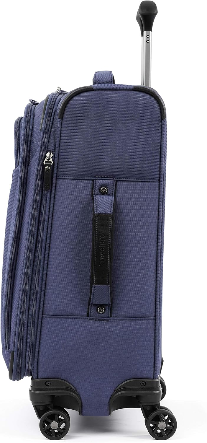 Travelpro Tourlite Softside 2-Piece Set, Expandable Luggage with 4 Spinner Wheels, Lightweight Suitcase, 21" Carry-On, 29 Check Large, Blue