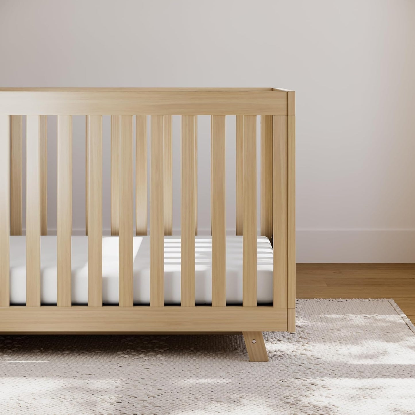 Storkcraft Beckett Grow-with-Me Convertible Crib (Driftwood) – GREENGUARD Gold Certified, Converts to Toddler Bed & Daybed, Fits Standard Crib Mattress, Easy-to-Assemble