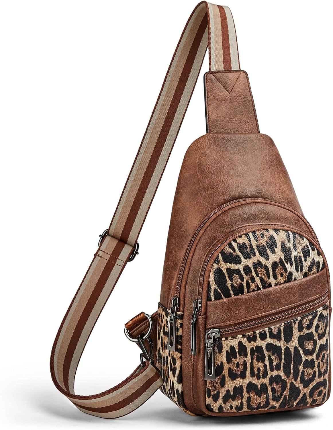 Sling Bag Crossbody Bags for Women Small Cross Body Bag Fanny Packs Chest Sling Purse for Daily Travel Leisure Sport