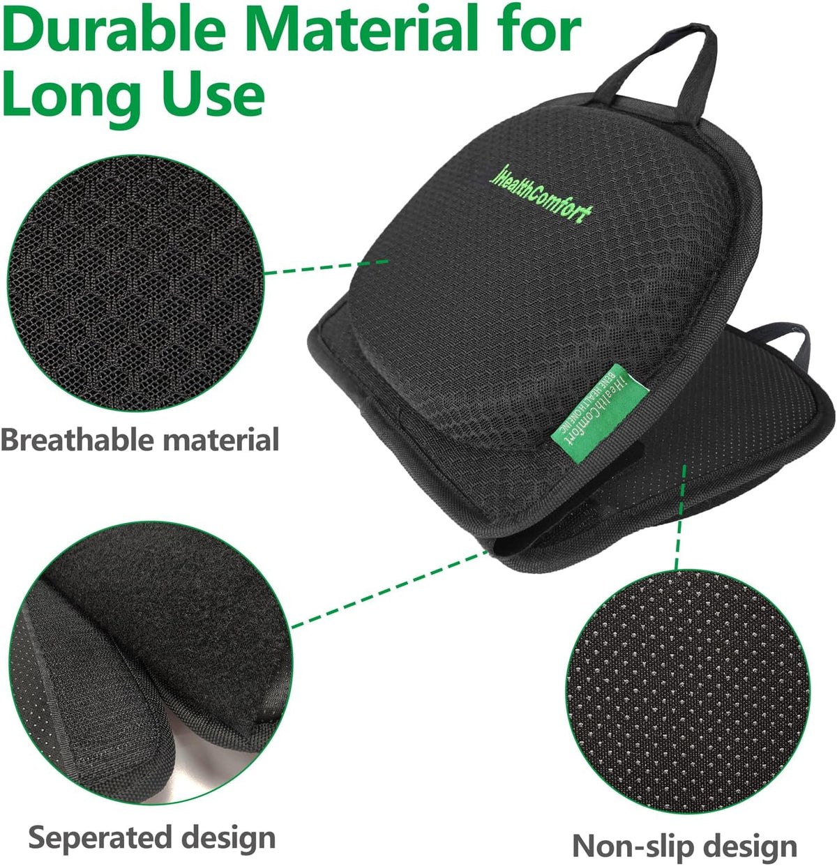 Small Travel Seat Cushion,Gel Memory Foam Seat Cushion,Supportive Butt Pillow,Portable and Foldable for Long Sitting Hours on Stadium Airplane Car Seat