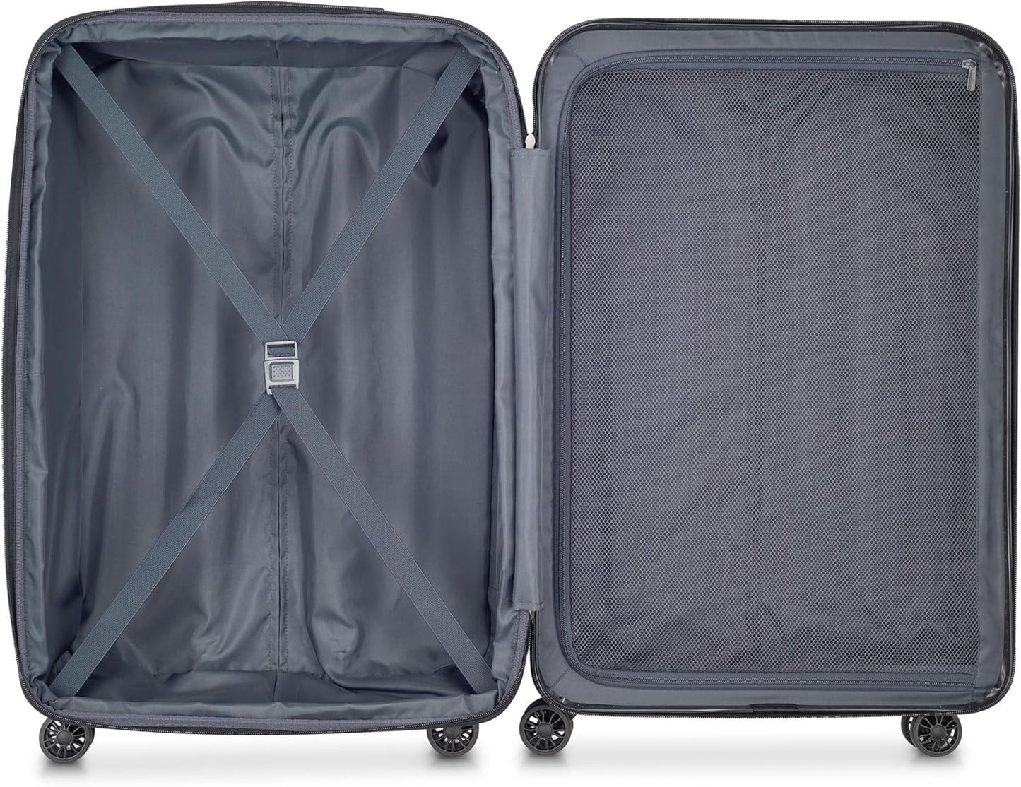 DELSEY PARIS Helium Aero Hardside Expandable Luggage with Spinner Wheels, Blue Cobalt, 2-Piece Set (19/24)