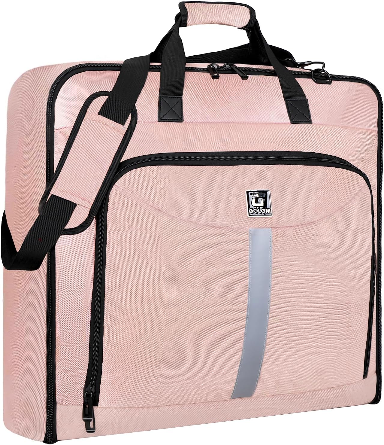 Garment Bags for travel,Hanging clothes Bag for Men Women,Suit Bags with Shoulder Strap,Wedding dress/shirt carry on luggage with fence hook,Wrinkle Free foldable duffle bag,Waterproof luux travel bag