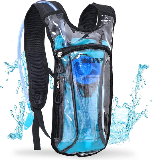 Sojourner Rave Hydration Pack - Hydration Backpack - Hydropack with 2L Bladder - Water Backpack for Festivals, Hiking, Running, Biking and More
