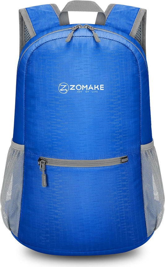 ZOMAKE Ultra Lightweight Hiking Backpack 20L - Packable Small Backpacks Water Resistant Daypack for Women Men(DodgerBlue)