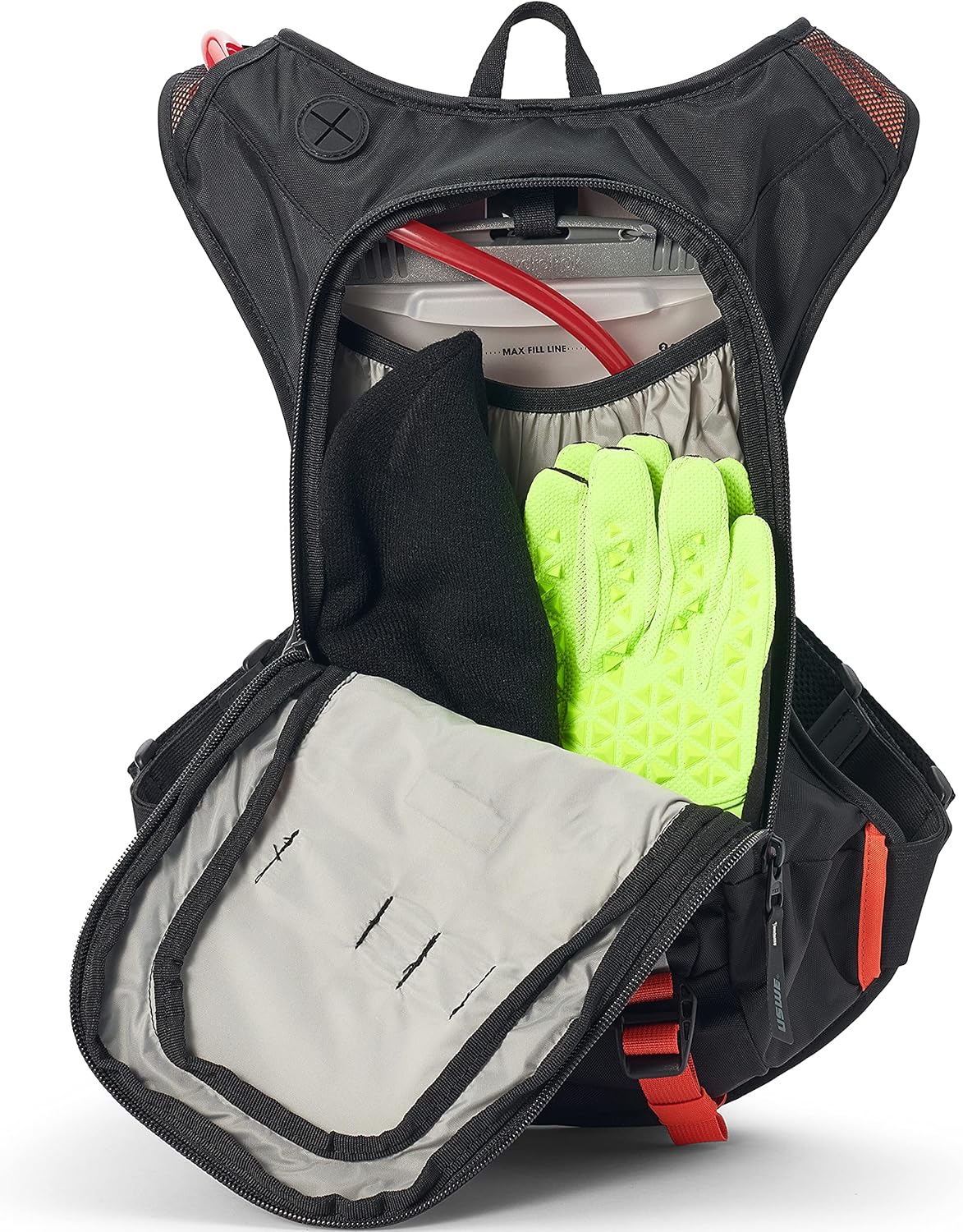 USWE Outlander Hydration Pack with Water Bladder, Hydration Backpack - Backpack for Cycling, MTB, Trail Running & More