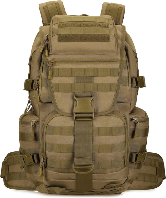 50L Military Tactical Backpack Hiking Waterproof Backpack Large Military Pack 3 Day Assault Pack Molle Bag Rucksack